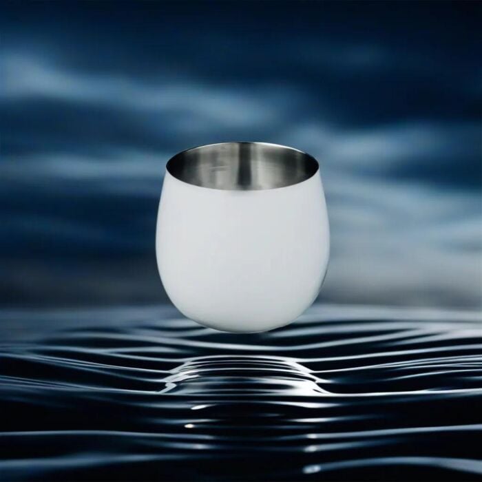 kubek ze srebra 925 do wina gładki