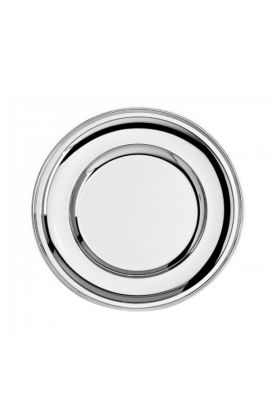 Srebrny Talerz okrągły Średnica 40 cm wzór Inglese 900 gram