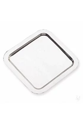 Srebrna Taca kwadratowa 31 x 31 cm wzór Cardinale 850 gram