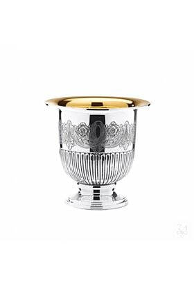 Srebrne Wiadro do szampana Poppy 800 gram