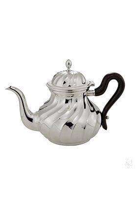 Dzbanek do kawy ze srebra Torciglione 17 cm