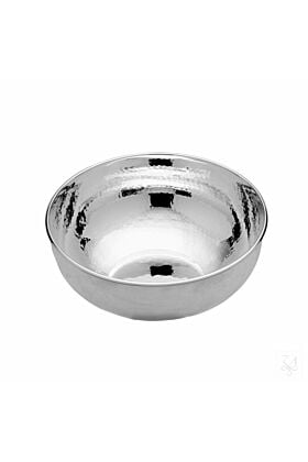 Srebrna Okrągła Misa Wytłaczana 400 gram