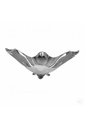 Srebrna Misa na nóżkach Młotkowana 380 gram