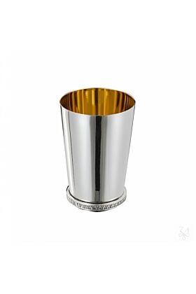 Srebrny Kubek pozłacany 9 cm – Wzór Impero
