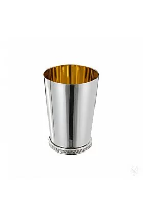 Srebrny Kubek pozłacany 9 cm – Wzór Impero