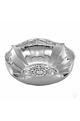 Srebrna Miska Kwadratowa Średnica 18 cm 100 gram