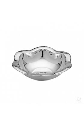 Srebrna Miska okrągła Młotkowana Średnica 26 cm 340 gram