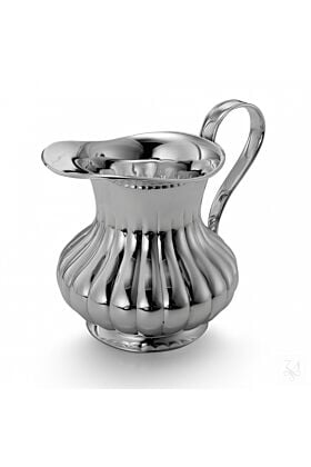 Srebrny Dzbanek do wody niski 15 cm Meridiani