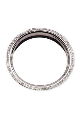 Srebrny Talerz okrągły Średnica 10 cm wzór Impero 50 gram