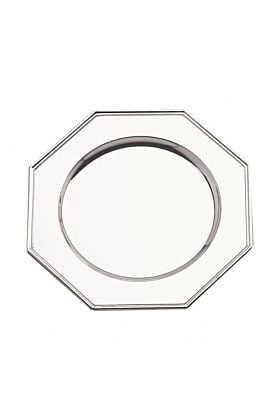 Srebrny Talerz 30  x  30 cm wzór Inglese 590 gram