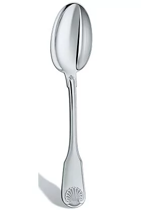 Srebrny Łyżeczka deserowa Conchiglia  Zaramella Argenti