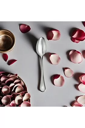 Duża srebrna łyżeczka dla dziecka Inglese