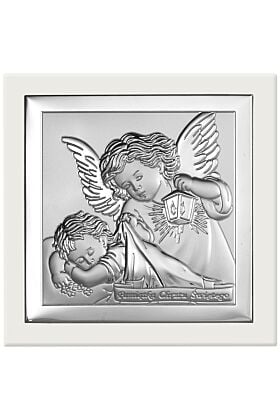 Aniołek z Latarenką 10 x 10 cm 6430/2W