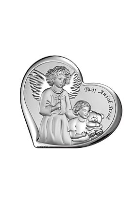 Anioł Stróż Serce  8 x 7 cm 6526/1