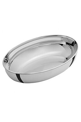 Srebrna Miska owalna na chleb 11 x 8 cm 145 gram