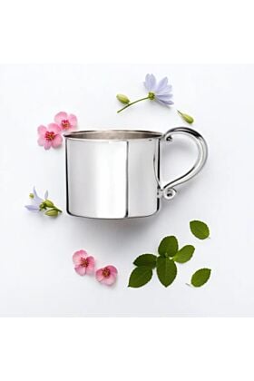 srebrny kubek 925 z uchwytem