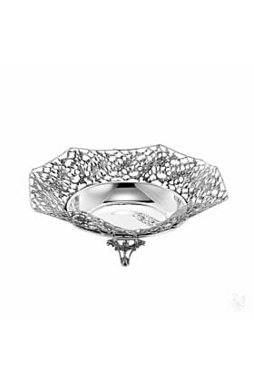 Srebrny Koszyk Okrągły na nóżkach 180 gram