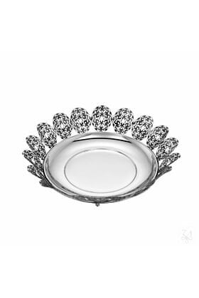 Srebrny Koszyk na nóżkach Okrągły 250 gram