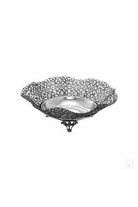 Srebrny Koszyk Okrągły na nóżkach 125 gram