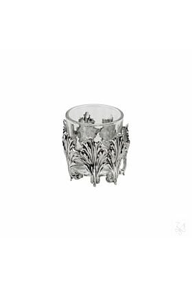 Srebrna solniczka z kryształem 65 gram