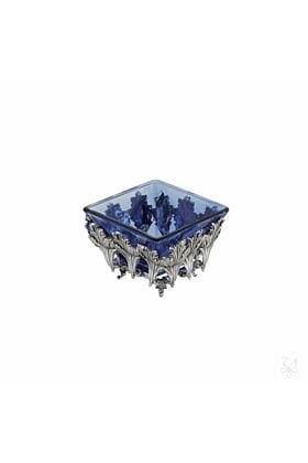 Srebrna solniczka z kryształem 125 gram