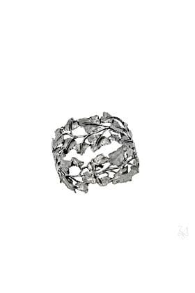 Srebrny pierścień do serwetek Ivy 42 gram