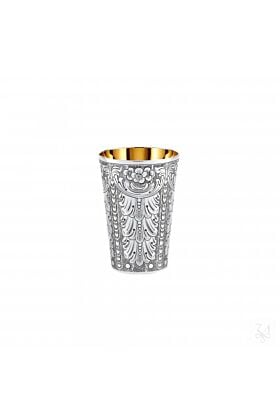 Srebrny Kubek pozłacany Kiddush 10 cm 125 gram