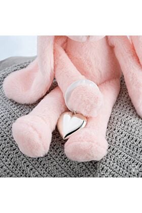 Srebrna Grzechotka - Wzór Serce