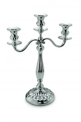 Srebrny Świecznik 3 ramienny "Meridiani"