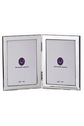 Podwójna srebrna Ramka na zdjęcia King & Queen 10 x 15