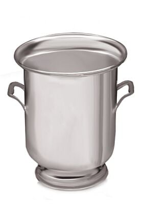 Srebrne Wiaderko do lodu Inglese z uchwytami 480 gram
