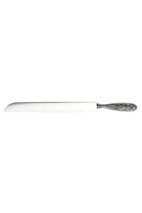 Srebrny Jewish Bread Knife Daisy 665 gram