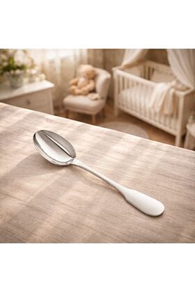 Łyżeczka ze srebra 925 na chrzest