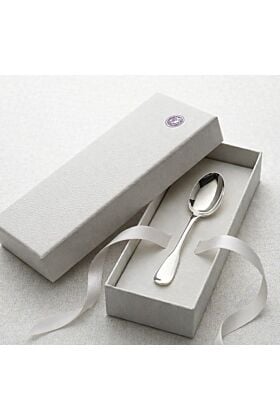 Srebrna łyżeczka Zaramella Argenti w pudełku prezentowym