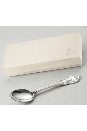 Srebrna łyżeczka 925 z grawerem Zaramella Argenti