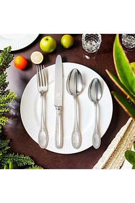 Srebrny zestaw obiadowy impero