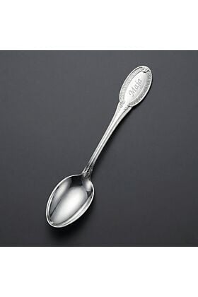 Srebrna łyżeczka Impero o długości 14,5 cm, wykonana ze srebra próby 925