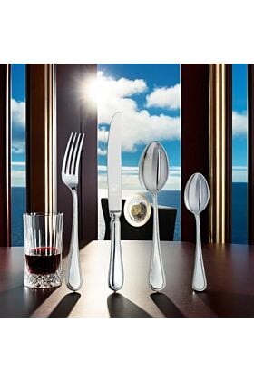 srebrny zestaw obiadow na 1 osobę Inglese