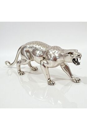 Figurka Srebrny Jaguar 