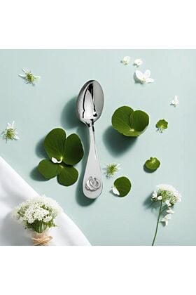 Srebrna łyżeczka dla dziecka słonik