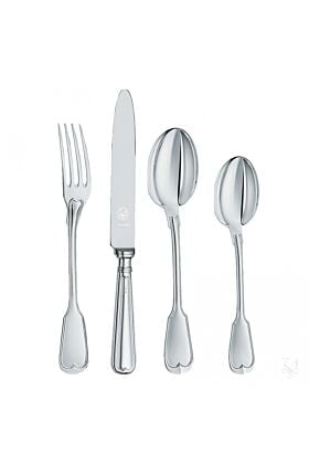 Posrebrzane Sztućce Mauriziano komplet obiadowy 1 osoba Zaramella Argenti
