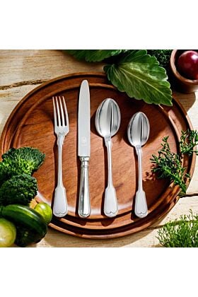 srebrny zestaw obiadowy mauriziano Zaramella Argenti