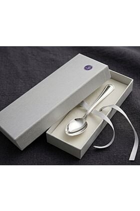 Łyżeczka srebrna 11 cm Zaramella Argenti Ottagonale prezent na chrzest