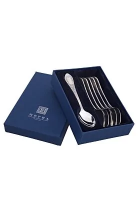 łyżeczki do herbaty styl Romański oksydowany Hefra