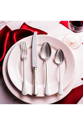 Srebrne Sztućce Spagnolo komplet obiadowy na 12 osób