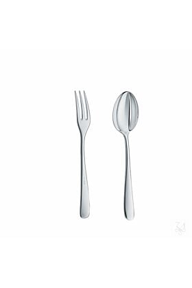 Sztućce posrebrzane dla dziecka 2 sztuki Svedese 