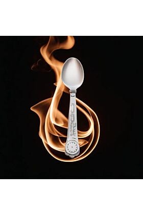 łyżeczka ze srebra na urodziny pociąg