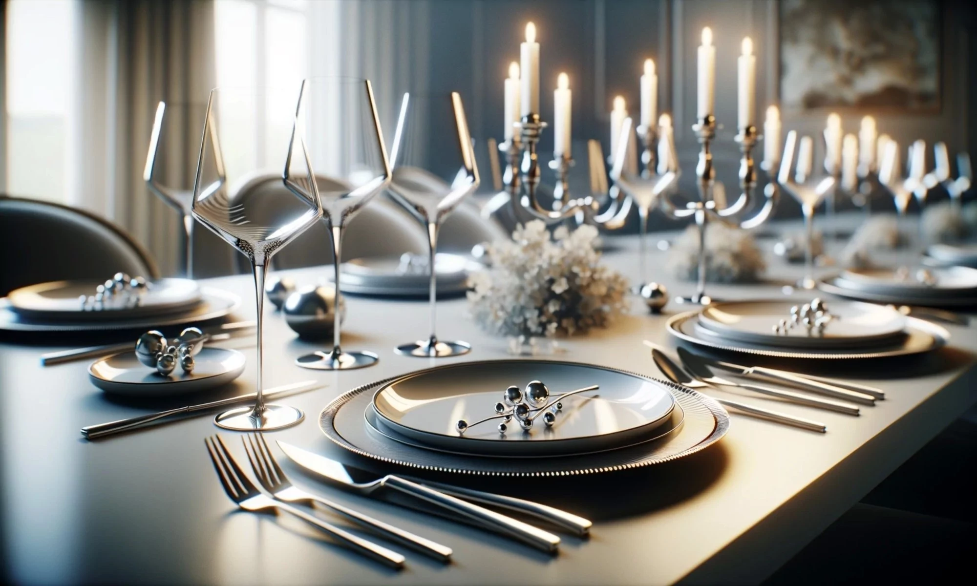 Srebrne sztućce włoskie Zaramella Argenti